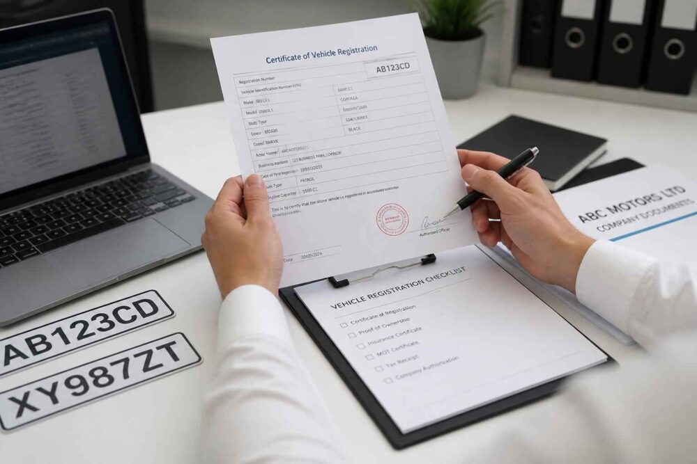 Rejestracja samochodu na firmę – jakie dokumenty przygotować?